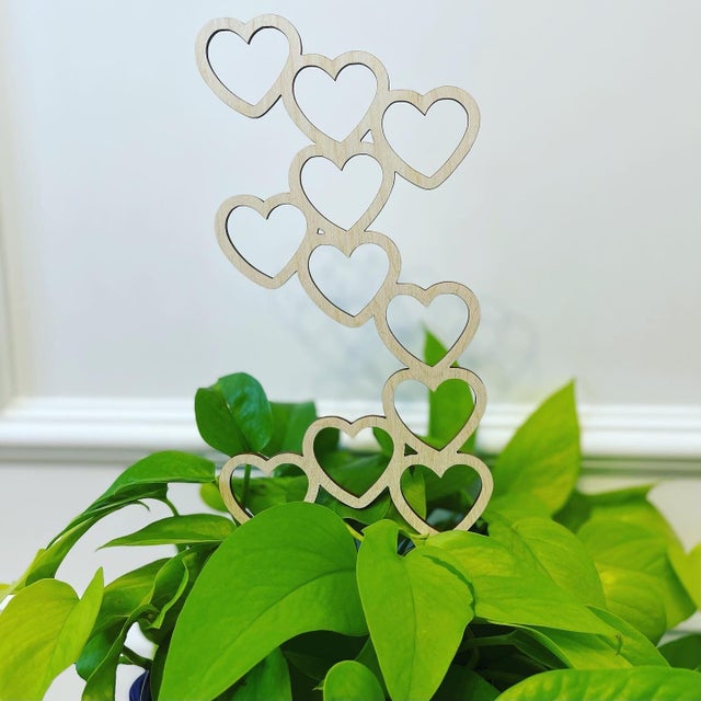 Laser Cut Heart Decor with Leaves SVG Graphic by mehide021 · Creative  Fabrica